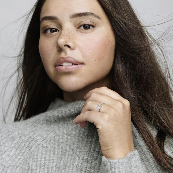 Immagine prodotto Pandora Anello quadrato scintillante radiante (50, 925 Argento)