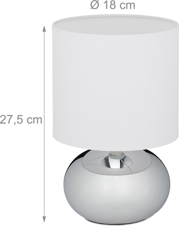 Produktbild Relaxdays Tischlampe (E14)
