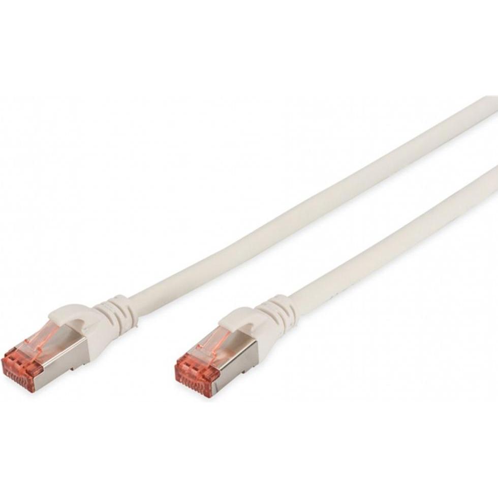 Thumbnail - Digitus CAT6 S-FTP Patchk.,2m, Weiss (S/FTP, CAT6, 2 m), Netzwerkkabel