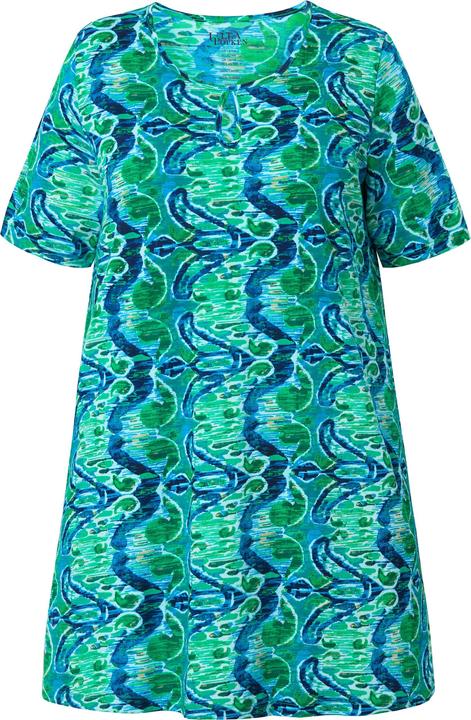 Produktbild Ulla Popken Longshirt, A-Linie, Rundhals, Halbarm, Taschen (50, 52)