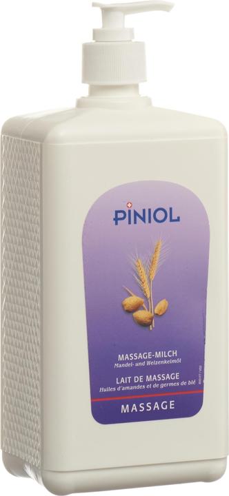 Actual product image Piniol MassageMilch Mandel und Weizenkeim Dispenser (1000 ml)