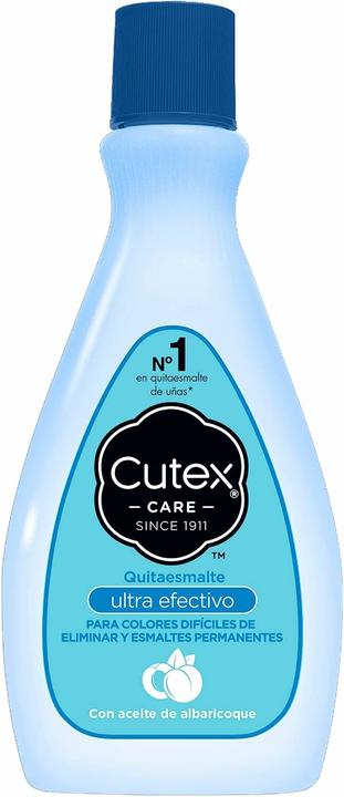 Produktbild Cutex Ultra-Effective Nail Varnish Remover for Difficult Colors 200ml