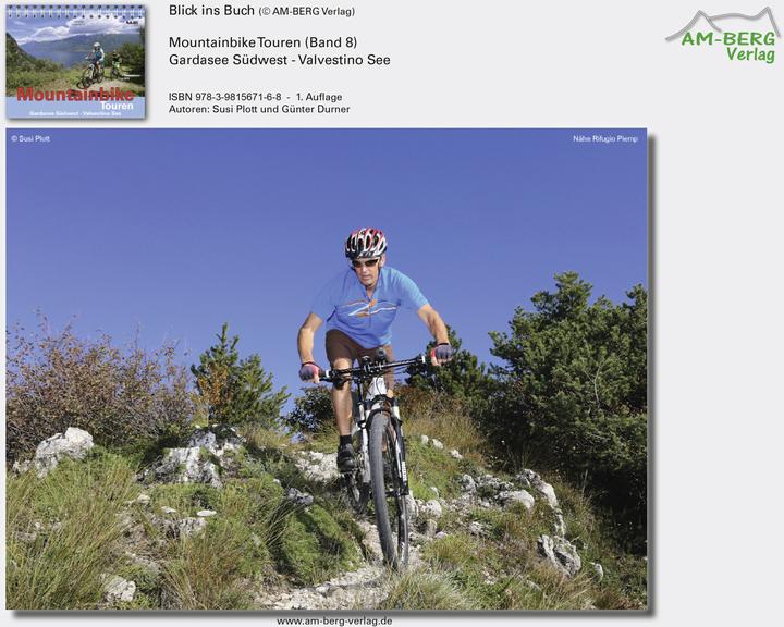 Produktbild Mountainbike Touren Gardasee Südwest - Valvestino See (Deutsch, Günter Durner, Susi Plott, 2015)