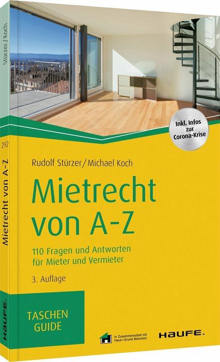 Produktbild Mietrecht von A-Z (Deutsch, Michael Koch, 2020)