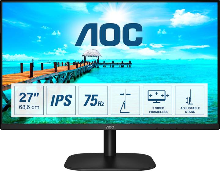 AOC 27B2DA (1920 x 1080 pixels, 27")