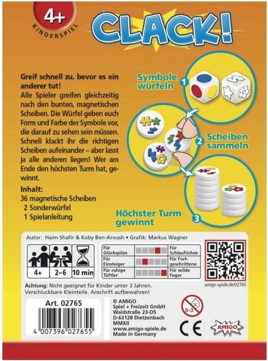 Produktbild Amigo Clack! (Deutsch)