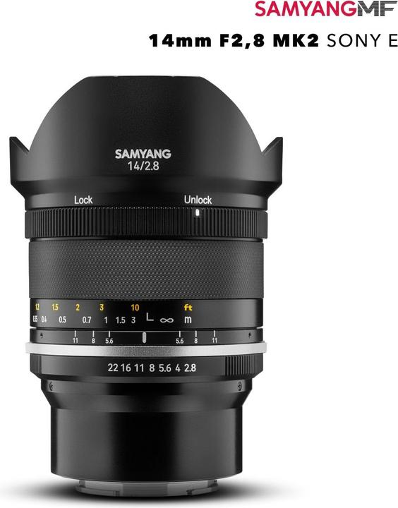 Actual product image Samyang MF 2.8/14 MK2 Sony E-Mount (Sony E, full size)