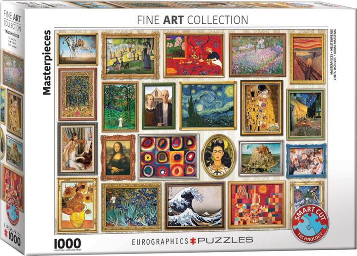 Produktbild Eurographics Gemälde Collage (1000 Teile)