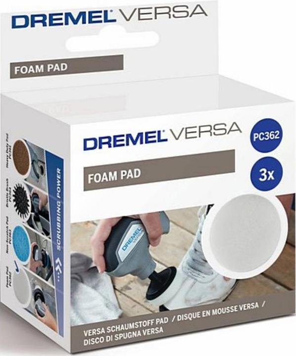 Immagine prodotto Dremel Tampone di pulizia in schiuma PC362, 3 pezzi