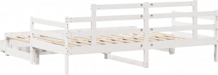 Actual product image vidaXL Extendable day bed with drawers