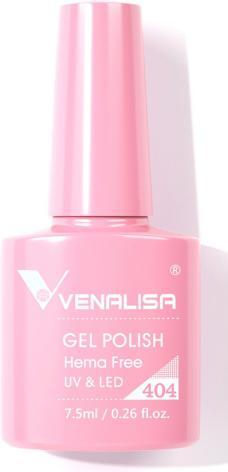 Image du produit Venalisa Vernis en gel 404 UV/LED (Barbie Pink, Vernis semi-permanent)