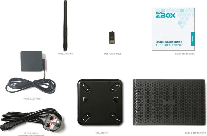 Actual product image Zotac ZBOX CI649 NANO MINI-PC I5-1335 (Intel Core i5-1335U)