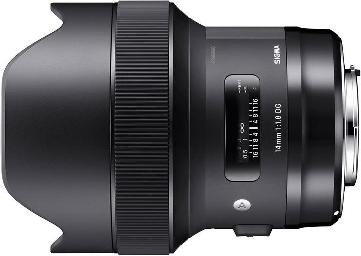 Actual product image Sigma 14mm f/1.8 DG HSM ART, Nikon F (EU) (Nikon F, full size, APS-C / DX)