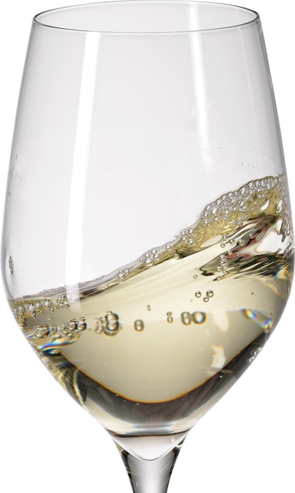 Produktbild WMF Weingläser Weisswein Set 6tlg Weinglas 390 ml Kristallglas Easy Plus transparent (39 cl, 6 Gläser, Weissweingläser)