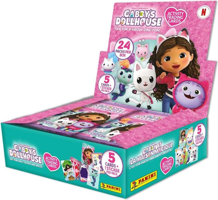 Productafbeelding Panini Gabby's Dollhouse TC 24-Box (Engels, Booster Pack)