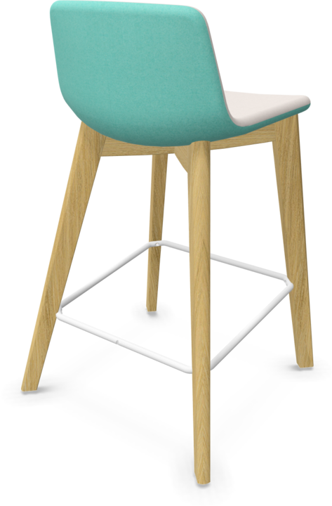 Beige, White, Mint, Ash natural light grey stained
