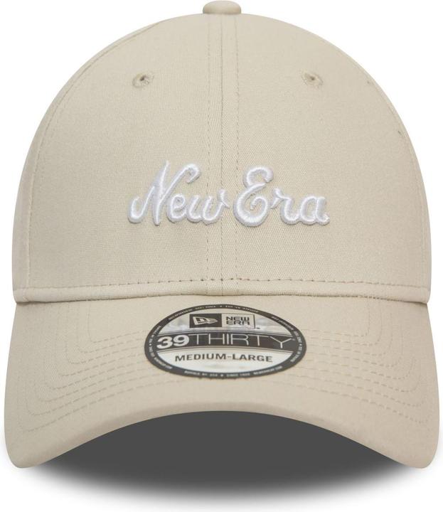 Produktbild New Era 39Thirty Stretch Cap - BRAND SCRIPT stone beige - S/ (S/M)