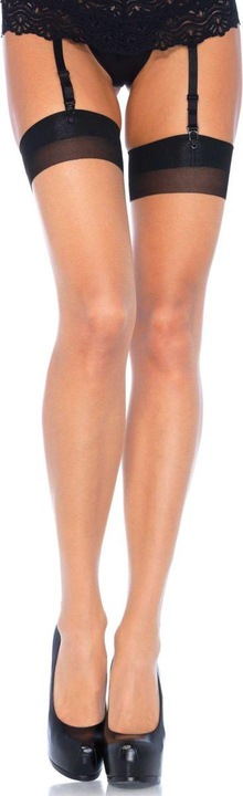 Leg Avenue Stockings with seam two-tone (One size)