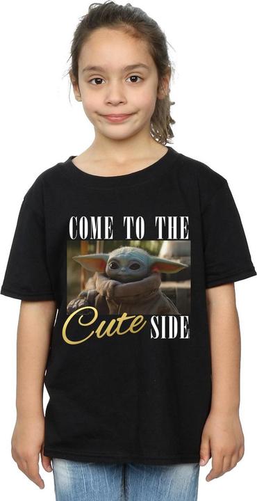 Produktbild Star Wars The Mandalorian Come To The Cute Side TShirt Mädchen (152, 158)