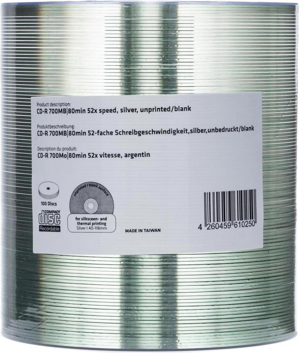 Image du produit MediaRange Cd-R (100 x)