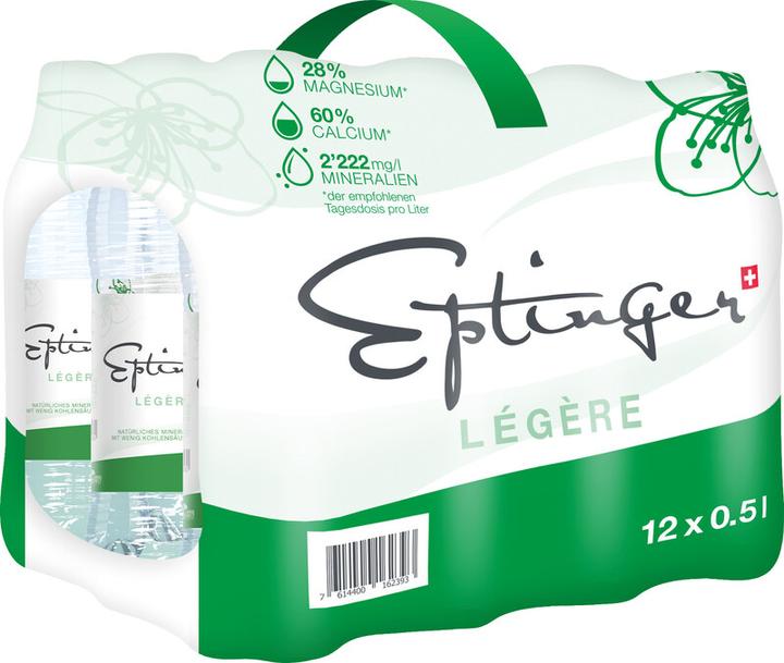 Image du produit Eptinger Eau minérale PET (1 x 50 cl)