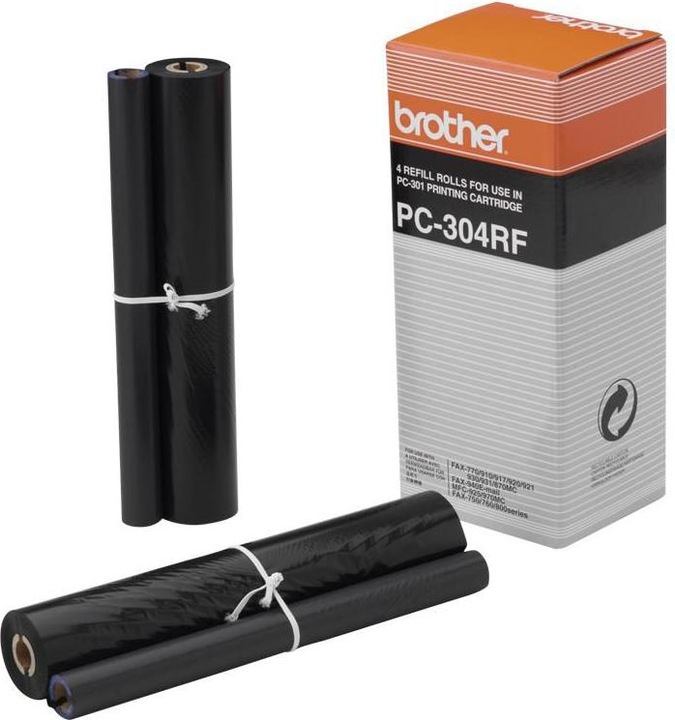 Actual product image Brother Ribbon Refill Black Pages 235