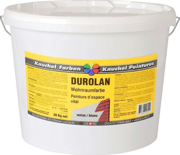 Image du produit Knuchel Peinture résidentielle Durolan (Blanc, 20 kg)