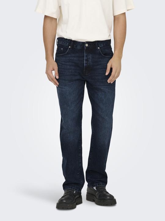 Produktbild Only & Sons ONSEDGE Mid Rise Gerade geschnitten Jeans Normal geschnitten jeans (W29/L32)