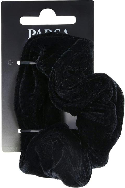 Image du produit Parsa Beauty Parsa Scrunchie velours, noir (Élastiques à cheveux)