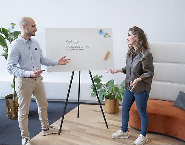 Produktbild Legamaster SKETCH INFINITE Flipchart Dreibein