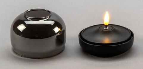 Produktbild LED Kerze schwarzer Sockel 1835-700 6h Timer D8,5 H7,5cm AA excl. 1835-700 (1x)