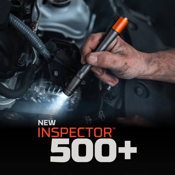 Actual product image Nebo INSPECTOR 500+ LED-Stiftlampe (15.60 cm, 500 lm)