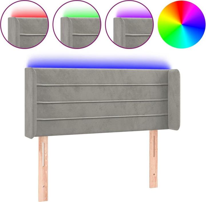 Image du produit vidaXL LED Kopfteil (103 x 16 x 88 cm)