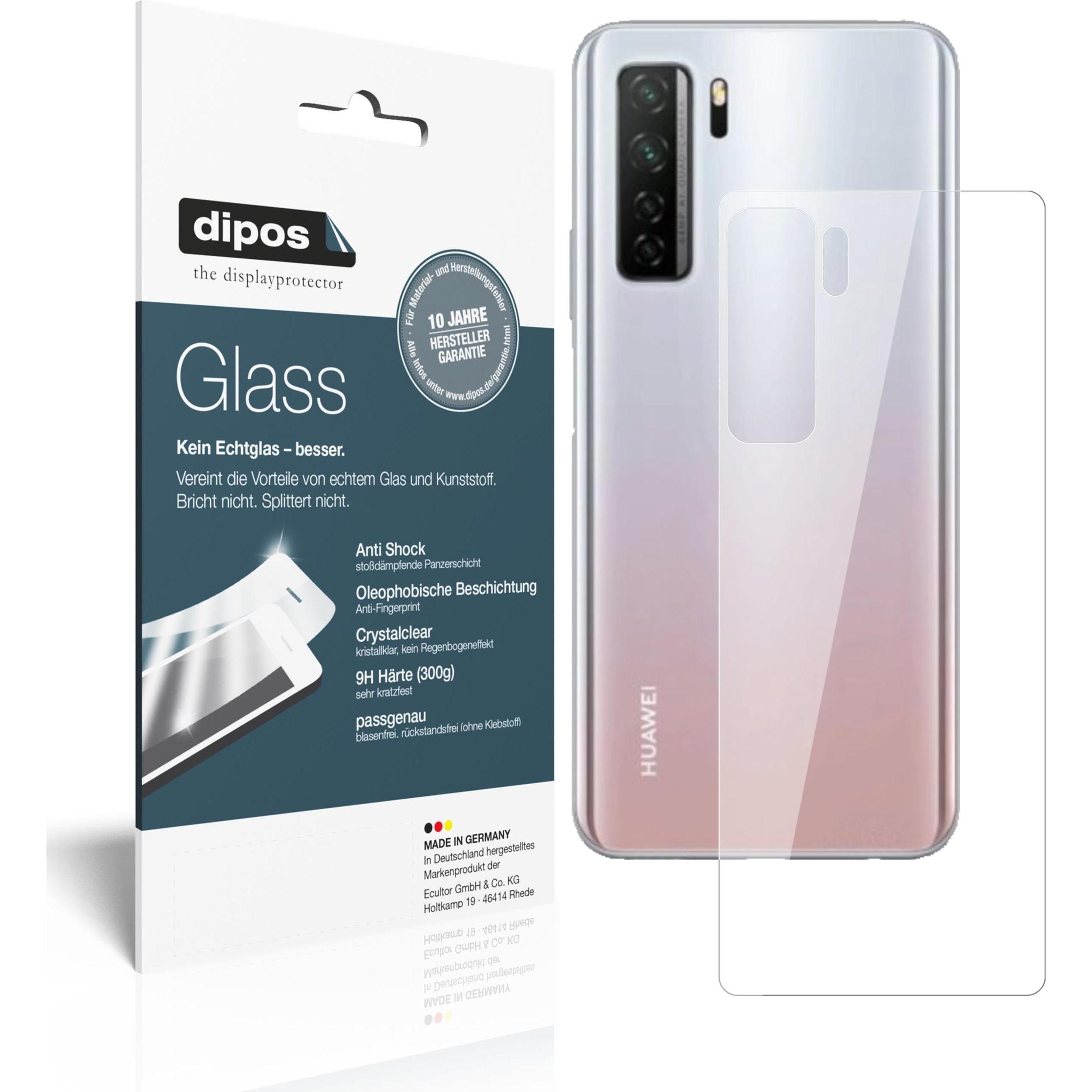 Dipos Displayschutz Anti-Shock (2 Stück, Huawei P40 Lite), Smartphone Schutzfolie, Transparent