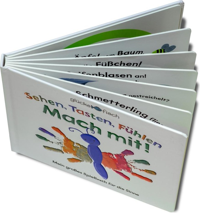 Productafbeelding Geluksvis: zien, aanraken, voelen: Doe mee! (Duits)