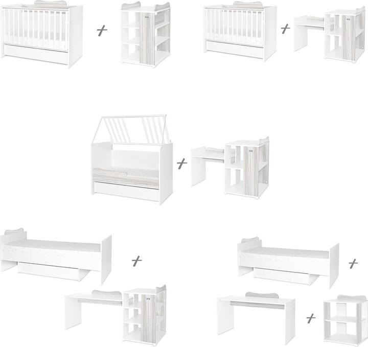 Actual product image Lorelli Multi cot, youth bed (120 x 60 cm)