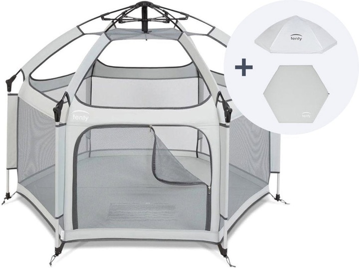 Produktbild Tenty Set mobiles Laufgitter inkl Matratze & Sonnendach (17 cm)