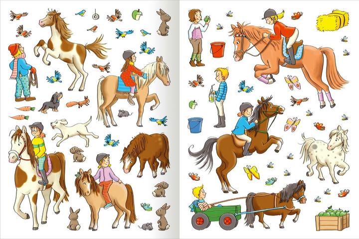 Produktbild Erstes Stickern - Reiterhof