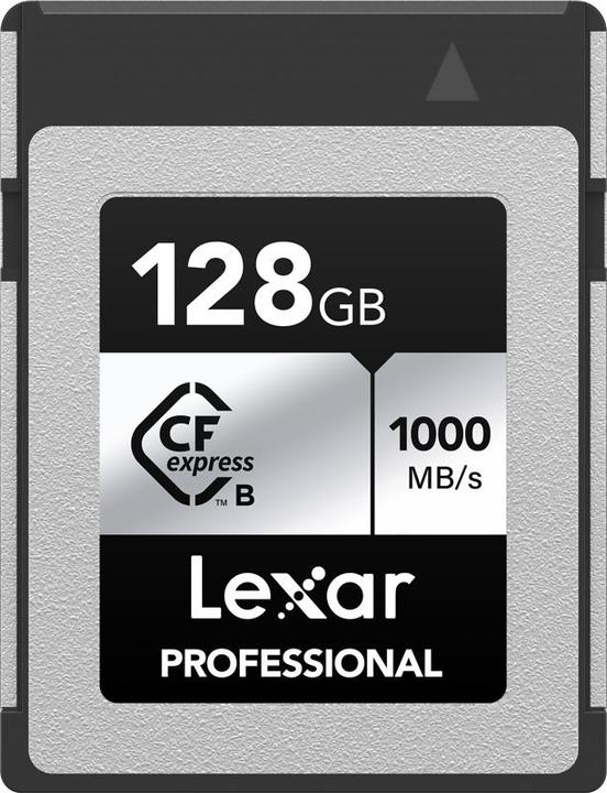 Produktbild Lexar Atminties kortel?? CFexpress Pro Sidabrinis Serie R1750/W1300 (128 GB, CFexpress)