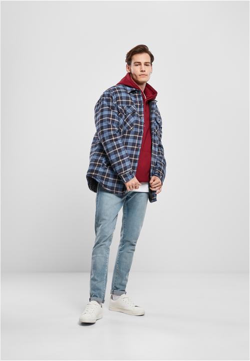 Produktbild Urban Classics Plaid Quilted Shirt Jacket (L)