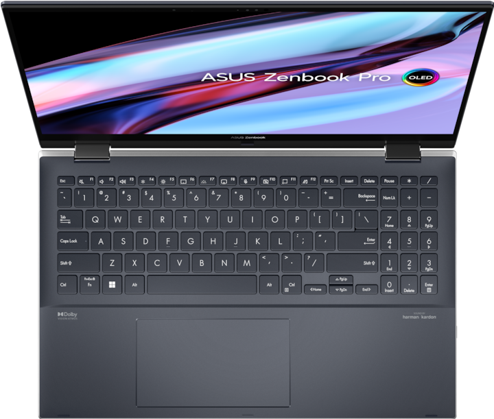 Produktbild ASUS Zenbook Pro 15 Flip OLED (15.60", Intel Core i7-12700H, 16 GB, 1000 GB, CH)