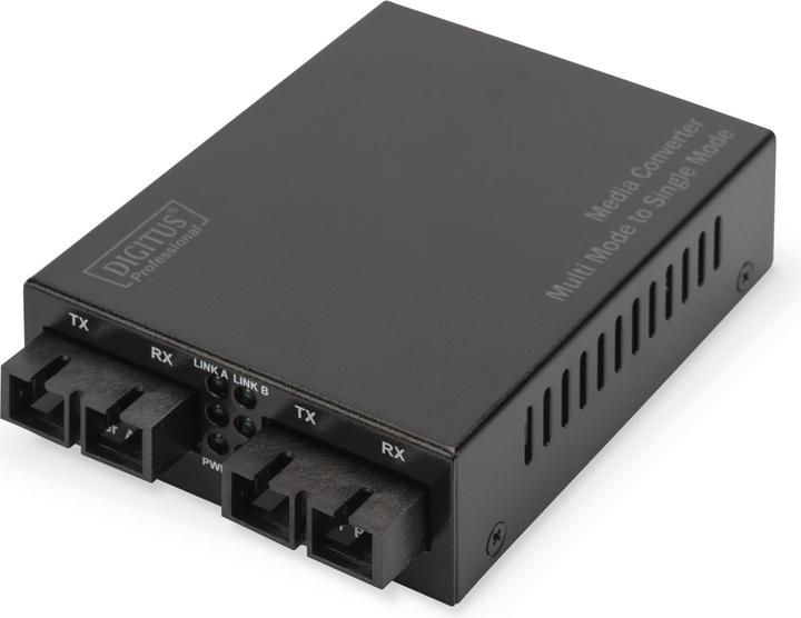 Image du produit Digitus Convertisseur de média multimode à monomode Gigabit SC à SC Longueur d'onde 850nm 1310nm jusqu'à