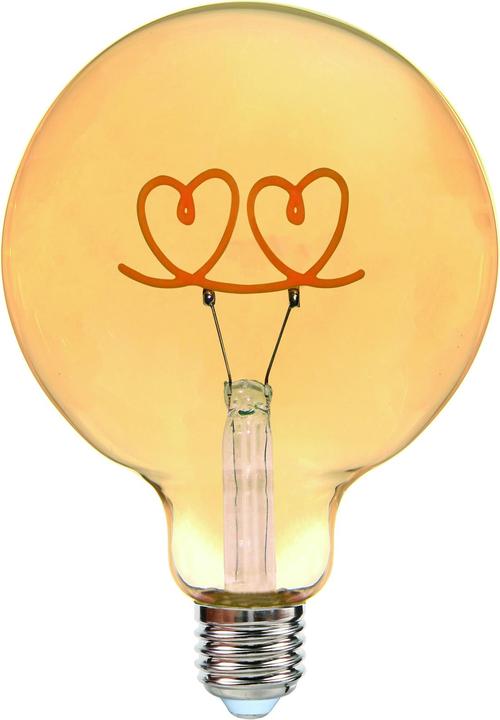 Illurbana Glow Double Hearts standing (E27, 300 lm, 1x)