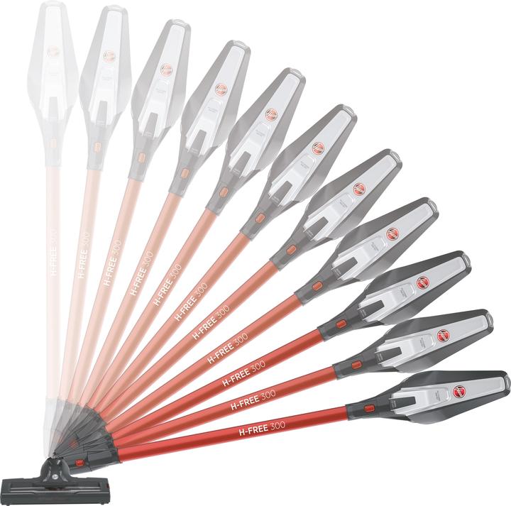 Actual product image Hoover H-FREE 300 HF322AFP 011 cordless Grey, Titanium Bagless