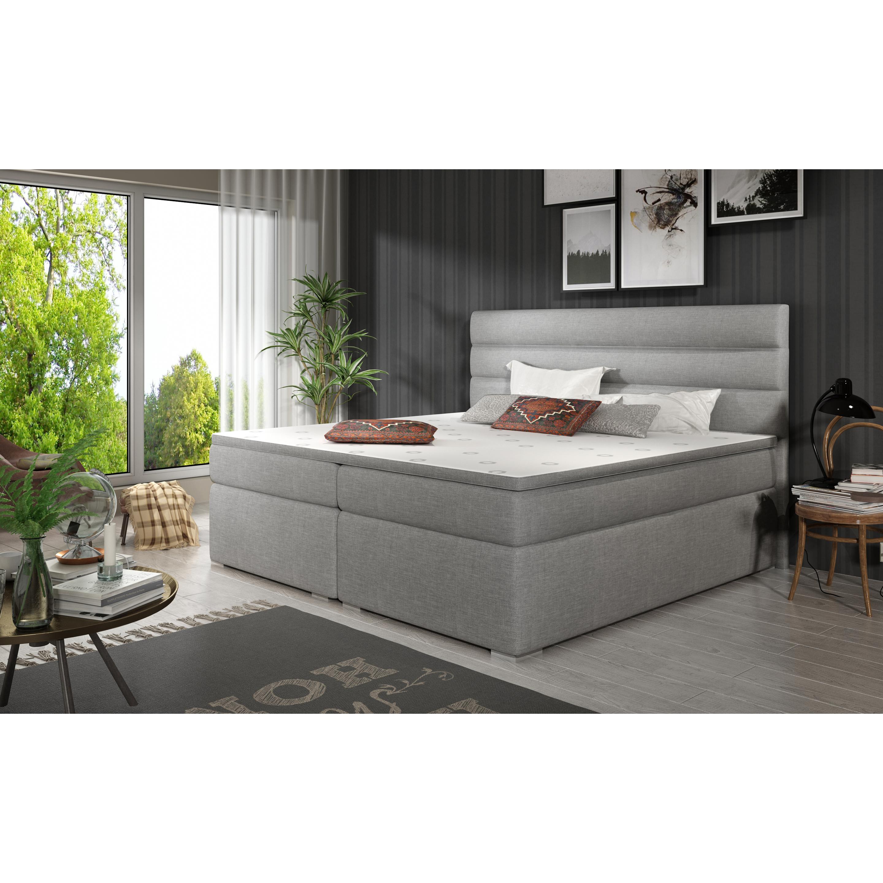 ELTAP, Boxspringbett, Softy mit Stauraum (160 x 200 cm)