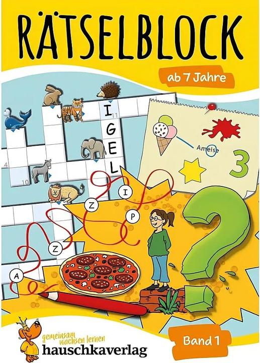 Produktbild Rätselblock ab 7 Jahre (Deutsch, Agnes Spiecker, 2018)