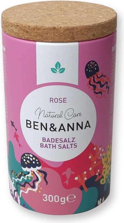 Actual product image Ben & Anna Bath Salt Rose (Bath salts, 300 g)