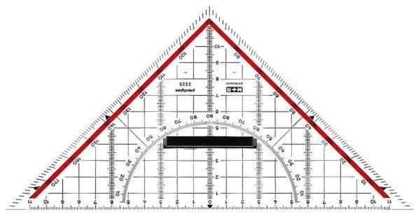 Actual product image M+r Geometry triangle (22 cm, Plastic)