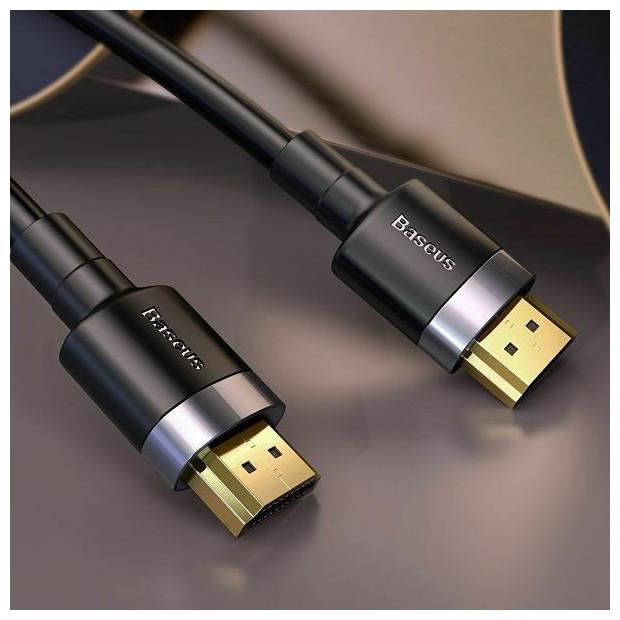 Produktbild Baseus Cafule 4KHDMI Male To 4KHDMI Male Adapter Cable 2m Black (2 m, HDMI, 2.0)