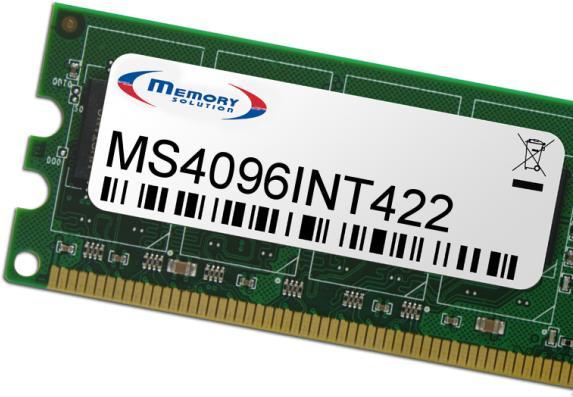 Produktbild Memorysolution Memory Solution MS4096INT422 4GB Speichermodul (1 x 4GB)